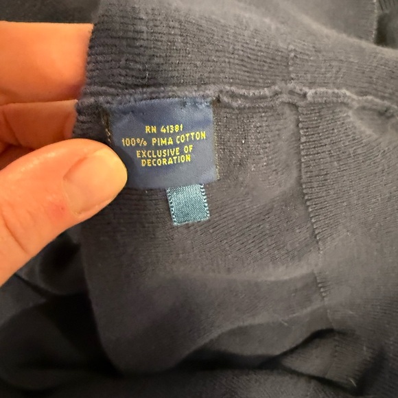 VTG Polo Ralph Lauren Navy Sweater Vest Size XXL. - Picture 5 of 6